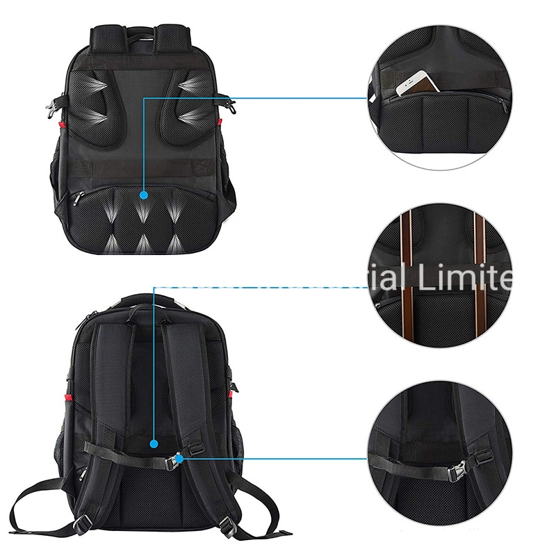 2022 New Style Waterproof Business Travel Laptop Backpack with USB Charger