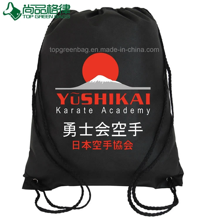 Promotion OEM Manufacturer Teenage Non Woven Drawstring Sport Backpack