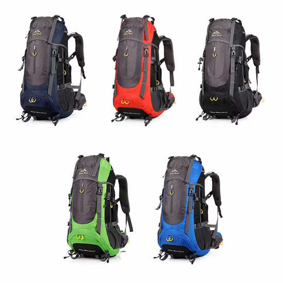 大容量屋外廃土バックパックオイルワックス防水キャンバストラベルバックパックミリタリースタイルキャンプバックパック