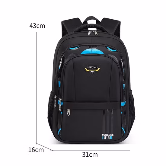 キッズスクールバッグ 防水バックパック ブックバッグ 10代の男の子用 Mochila